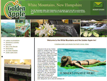 Tablet Screenshot of goldenappleinn.com